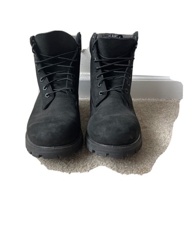 靴 Timberland 6 IN WATERPROOF BOOT BLACK Timberland Premium 6 inch Waterproof Mens boot Style#10073