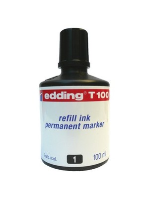 Edding T100 Nachfüll-Tusche/Tinte refill ink permanent marker 100 ml ALLE Farben