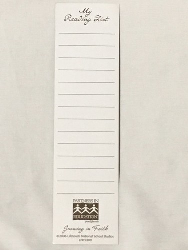 Christian Religion Bookmark The Lord's Prayer: Our Father Who Art in Heaven