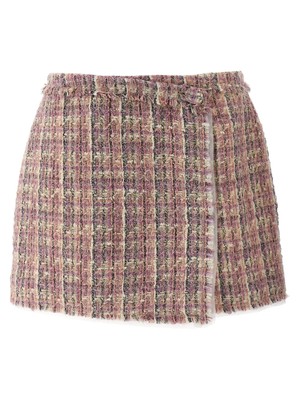 Pre-owned Loveshackfancy 'royce' Skirt In Pink