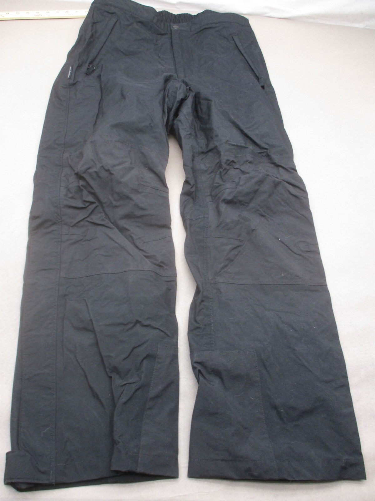 【極上美品 中綿入り】USA輸入【L】COLUMBIA スノーボードパンツ Columbia Size L Mens BLK 100% Nylon Adjustable Cuff
