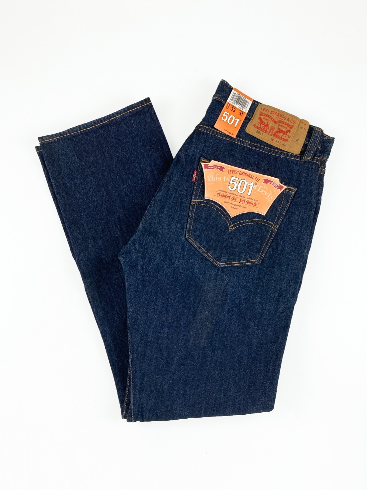 Levis 501 Jeans Mens 33x32 Dark Wash NWT (2008) | eBay