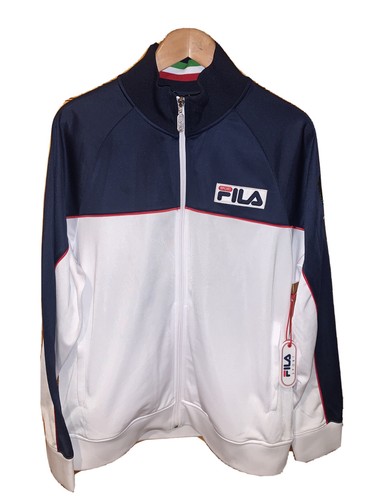 FILA ネイビー XL ジャケット フィラ FILA ジャケット ウインドブレーカー 裏フリース LL 紺