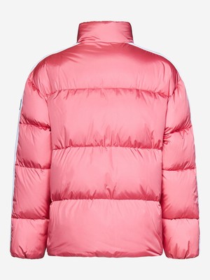 Pre-owned Palm Angels Classic Track Padded Jacket In Pink