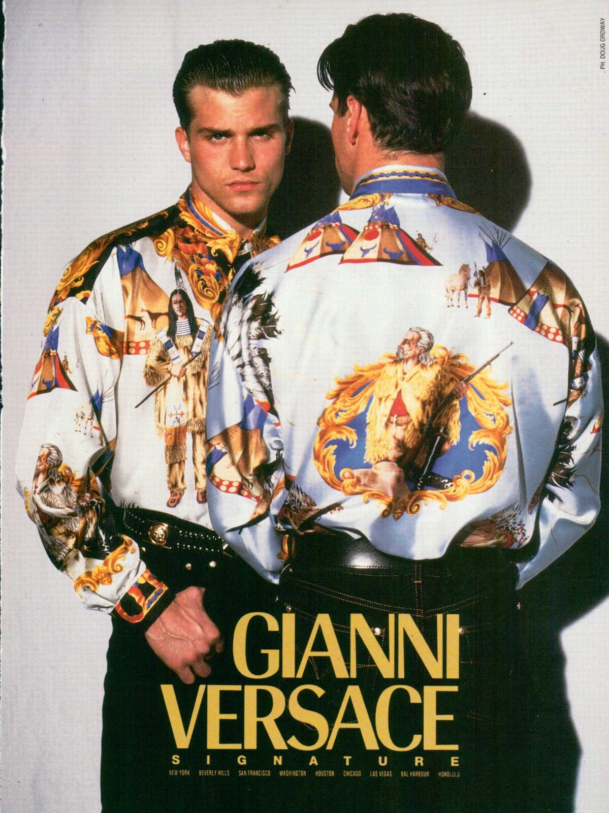 90’s gianni versace shirt Gianni Versace Iconic 1990's Silk Animal Print Shirt | Kindred Black