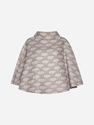 Max Mara Dorina Cashmere And Wool Cape