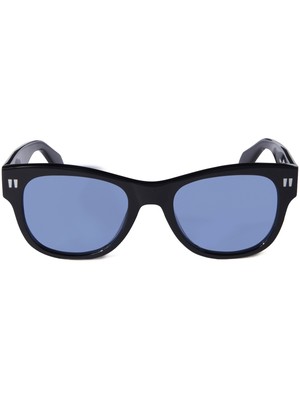 Pre-owned Off-white Oeri107s24pla0011040 Moab Black Sunglasses