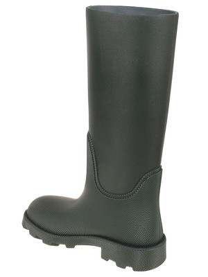 Pre-owned Burberry Marsh High Boots In Green