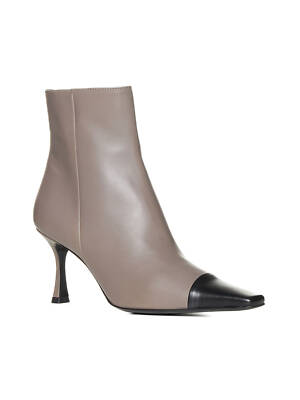 Pre-owned Roberto Festa Boots In Lime Stone Fondo Nero