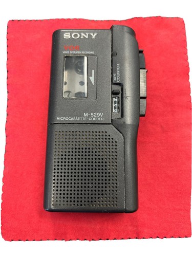 Sony M-529V Microcassette Voice Recorder/Player VOR FOR PARTS ONLY NOT WORKING