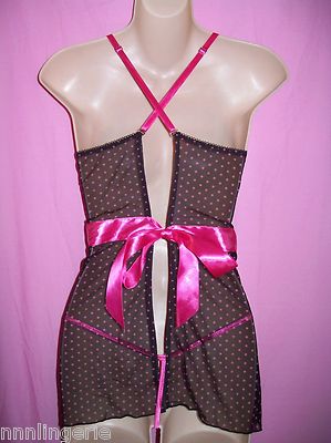 Naughty and Nice Lingerie Famous Maker Plus Size Spicy Chemise and Thong Set