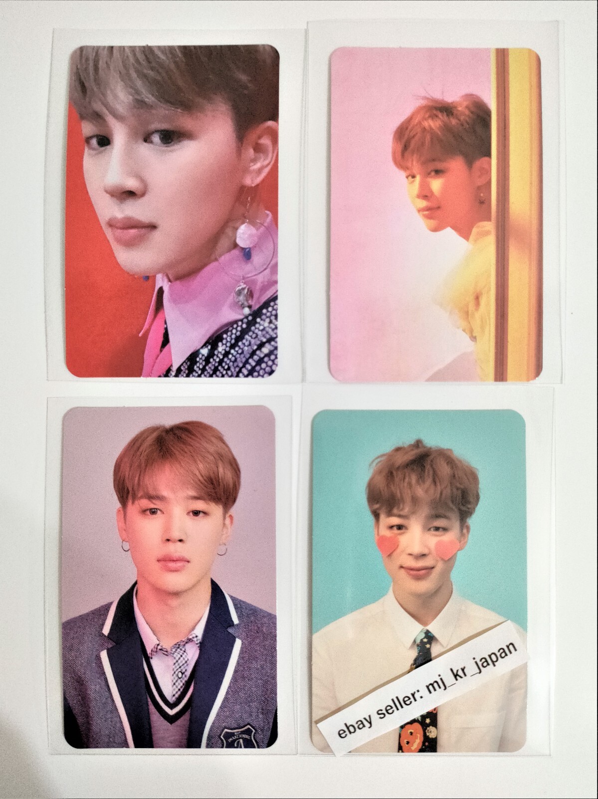 BTS ジミン JIMIN トレカ LOVE YOURSELF TOUR Europe Blu-ray