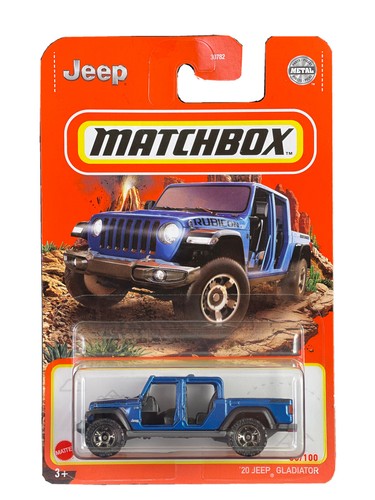 Matchbox 2021 MBX Team Jeep Blue '20 Jeep Gladiator | eBay