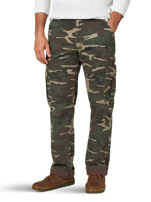 

Новые мужские зимние брюки-карго Wrangler на флисовой подкладке, мужские размеры цвета хаки, камуфляжный цвет, Camo