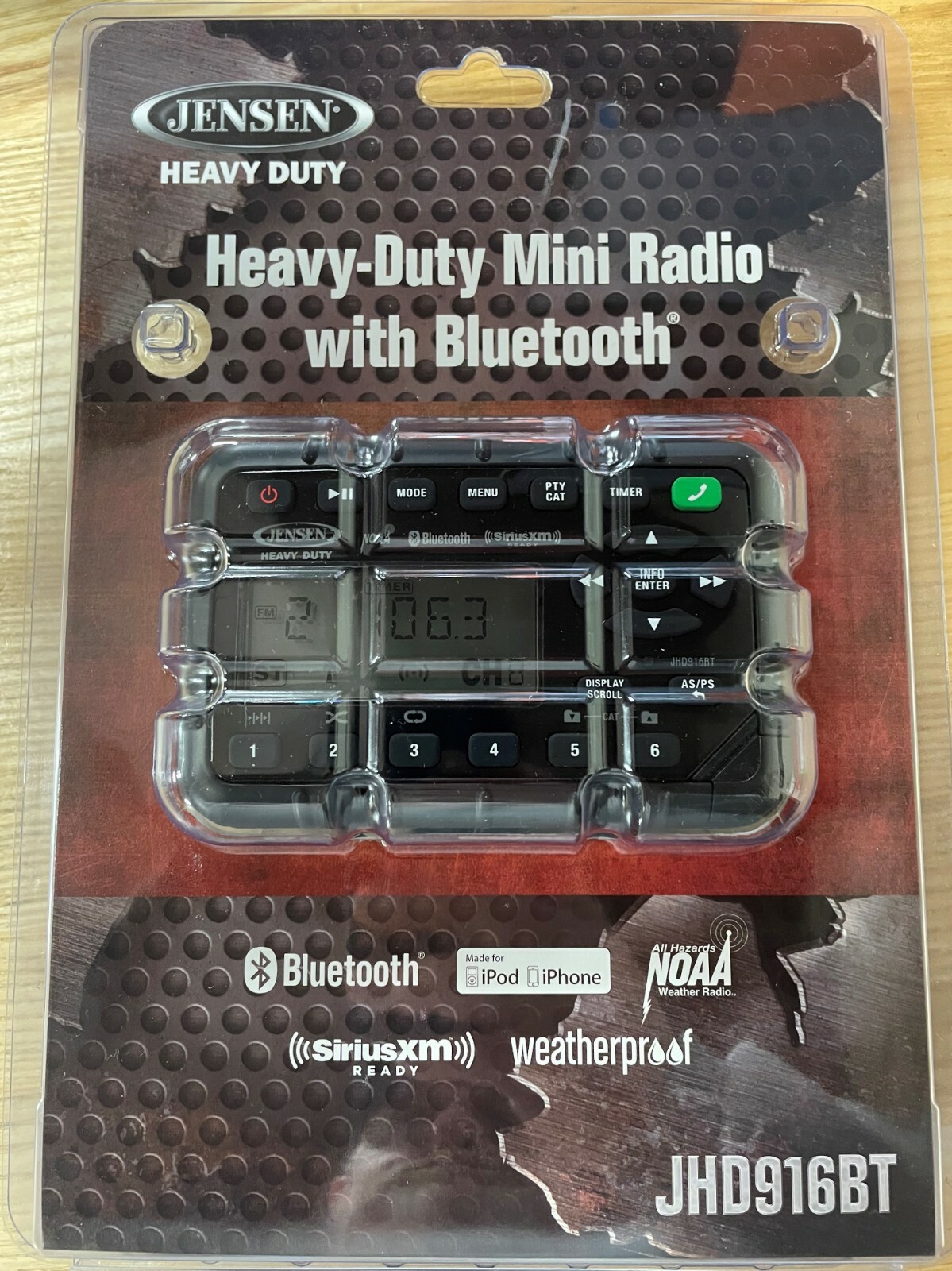 Jensen Heavy Duty Mini Radio Jhd916bt New Jhd916bt for sale in