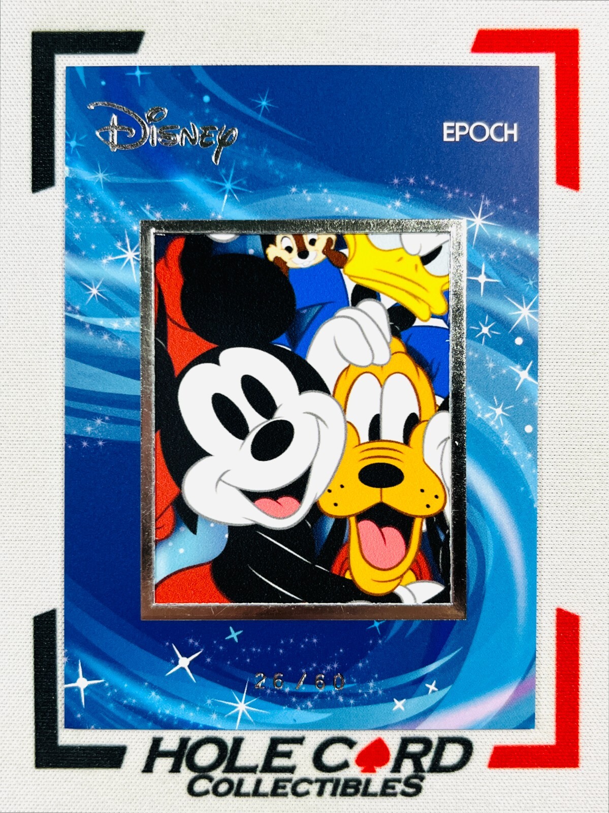 2024EPOCH ディズニー MICKEY PLUTO 2024 Disney Epoch Premier Edition #PC-13 Cut
