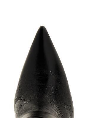 Pre-owned Paris Texas 'june' Boots In Black