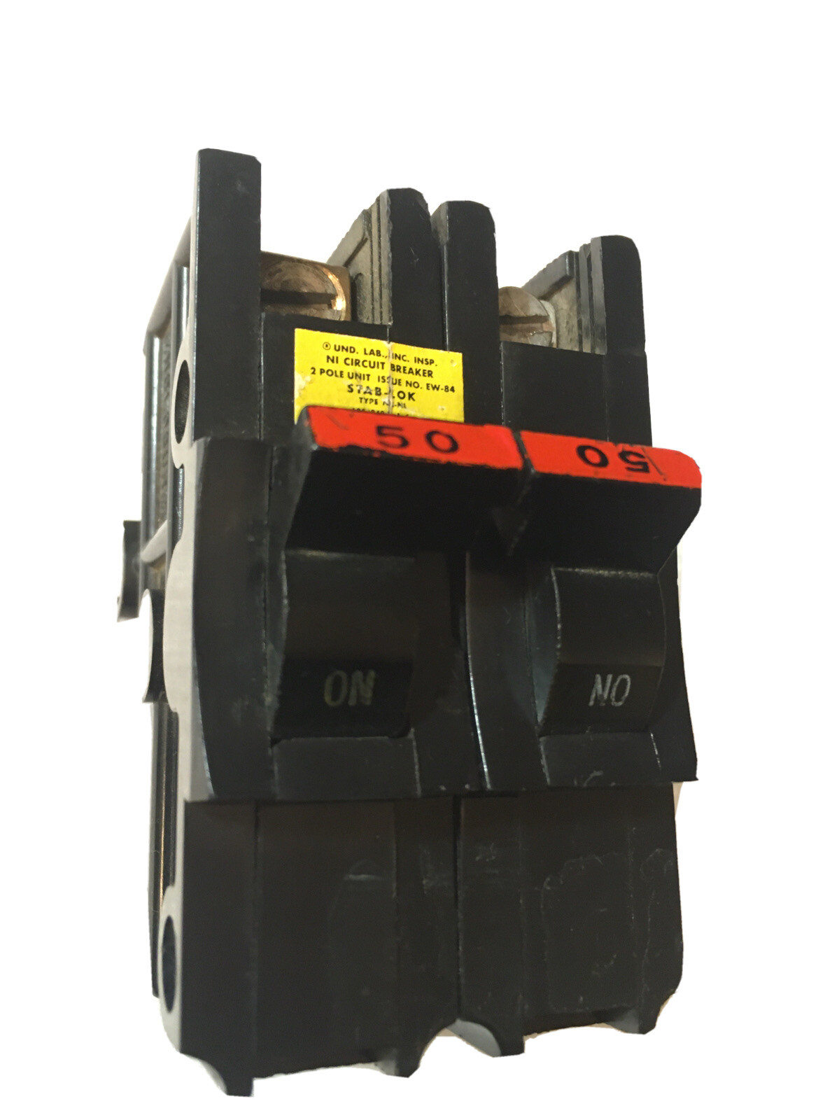 FPE   NA250 - Federal Pacific. 240V Stab-Lok Circuit Breaker - RED HANDLE