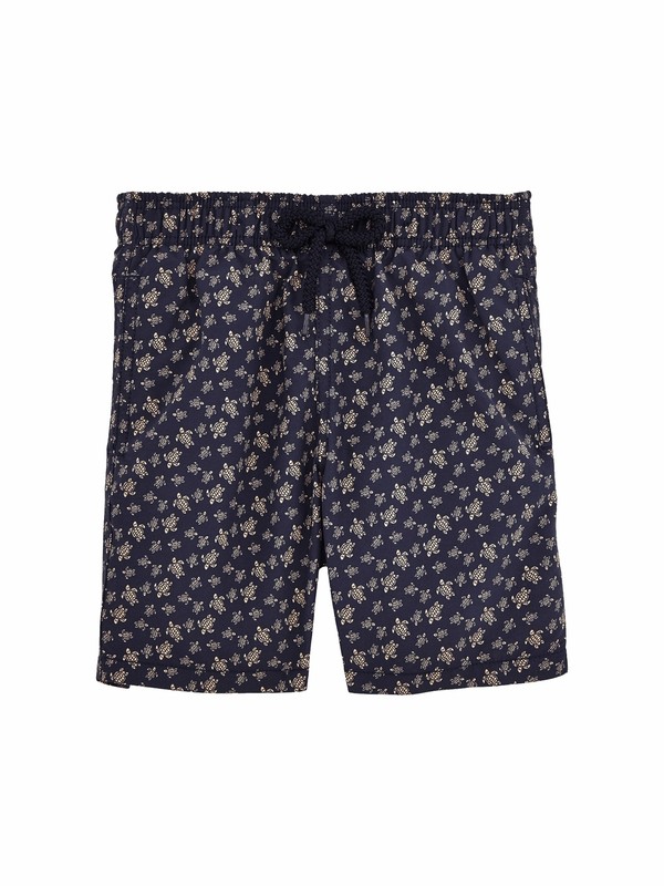 dad and lad matching swim shorts