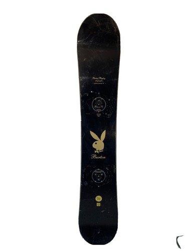 burton custom 158 snowboard playboy anniversary collection