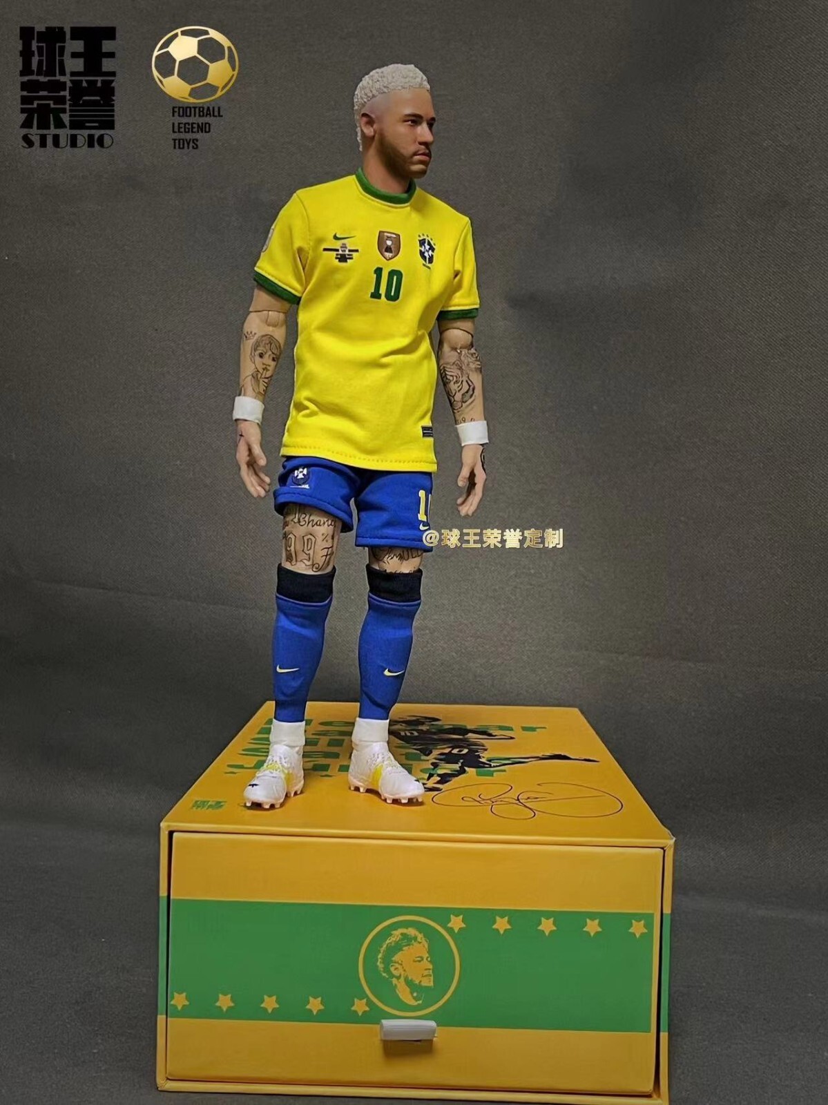 Competitive Toys COM003 ネイマール 1/6 Neymar Competitive Toys 1/6 Com003 Neymar Action Figure In Stock
