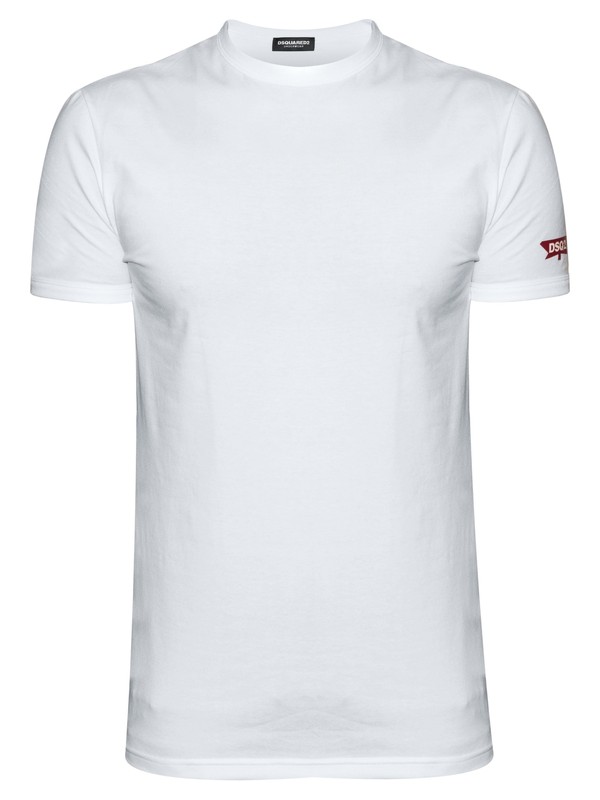 maglia dsquared bianca