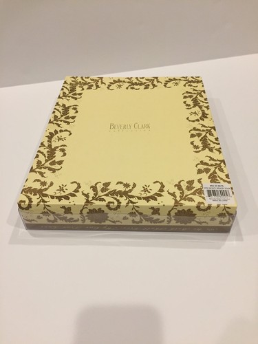 Beverly Clark Wedding Infinity Collection Memory Book White Matte Satin - 3 ring