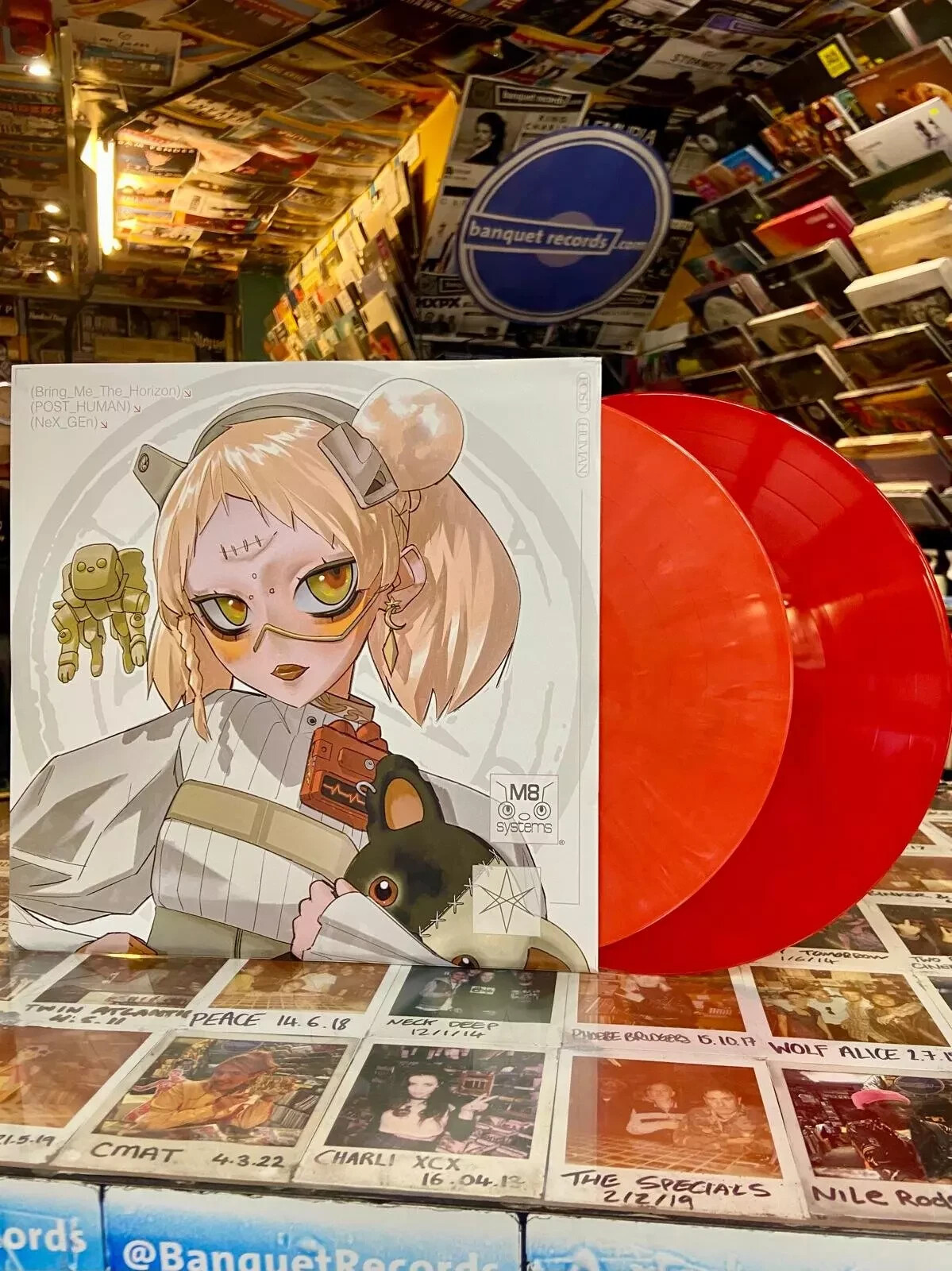 Bring Me the Horizon POST HUMAN: NeX GEn - Red Vinyl Limited