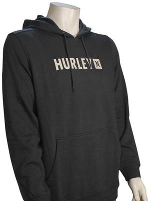 

Флисовый пуловер с капюшоном Hurley The Box — тёмно-серый — новинка, Grey