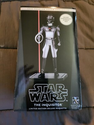 GENTLE GIANT STAR WARS CLONE WARS REBELS THE INQUISITOR MAQUETTE PGM #88/130 NEW