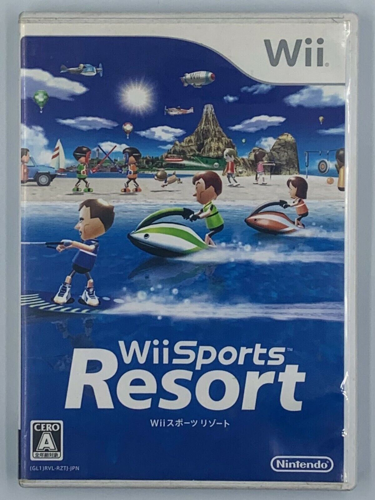 Nintendo Wii - Sports Resort Japanese Games Used RVL-Q-RZTJ