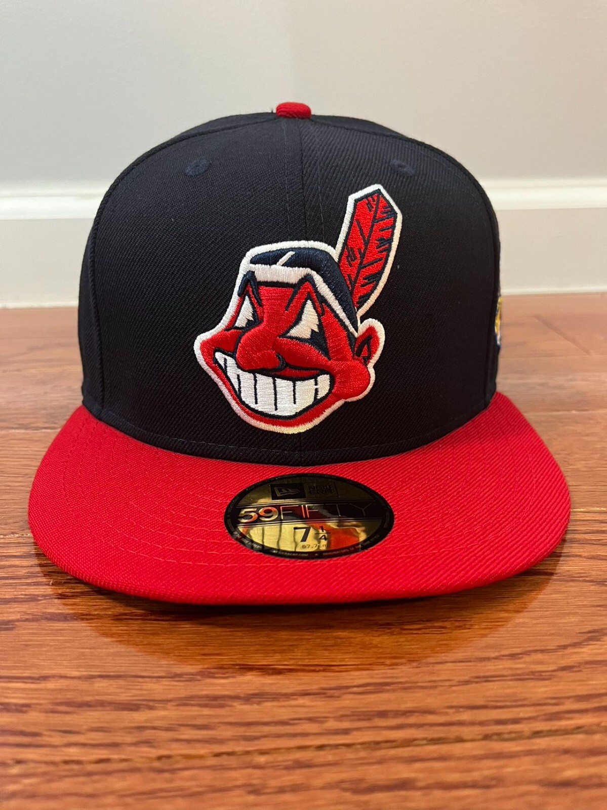 通販でクリスマス Cleveland Indians Era New Series World 1997 Wahoo 90's キャップ