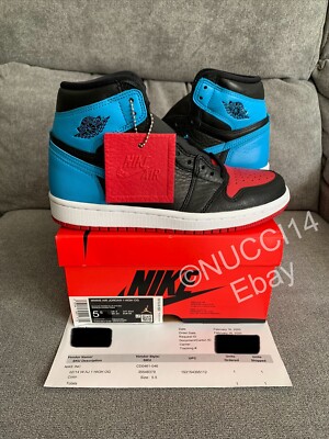 Nike Air Jordan 1 Retro High OG NC to Chi Chicago Size 5.5 Womens CD0461-046