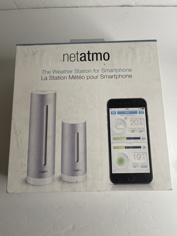 Netatmo Smart Home Weather Station  - Real Time Indoor/