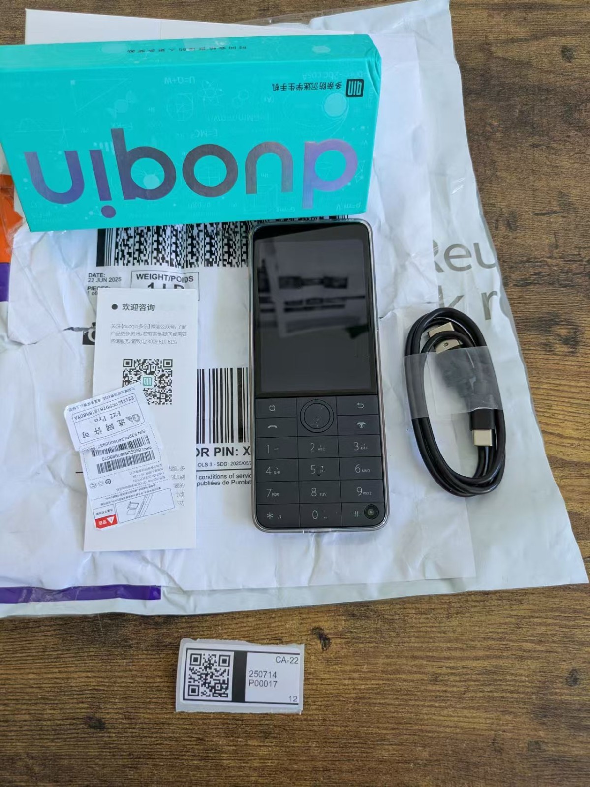 Qin f22 pro 本体セット QIN F22 Pro Unlocked Smart Button Small Mobile Phone