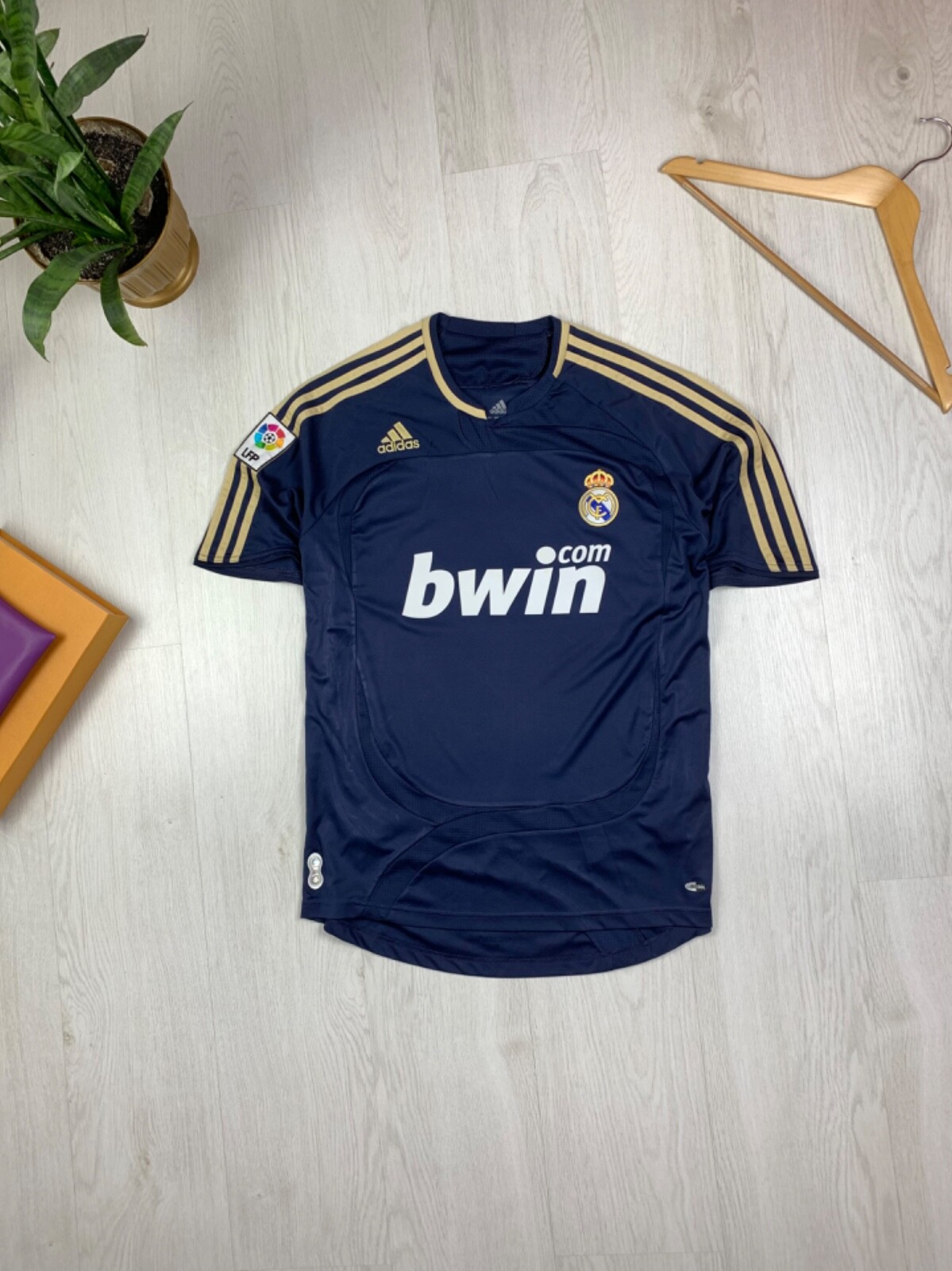 Adidas Real Madrid 2007-2008 Away Shirt Soccer Jersey Size M