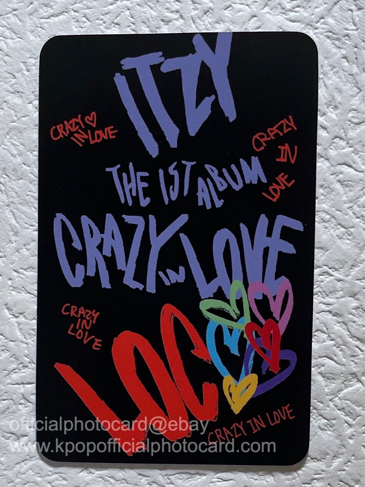 itzy CHECKMATE くじ　サイン　Tシャツ Itzy Checkmate T-Shirt | FAST Shipping Worldwide