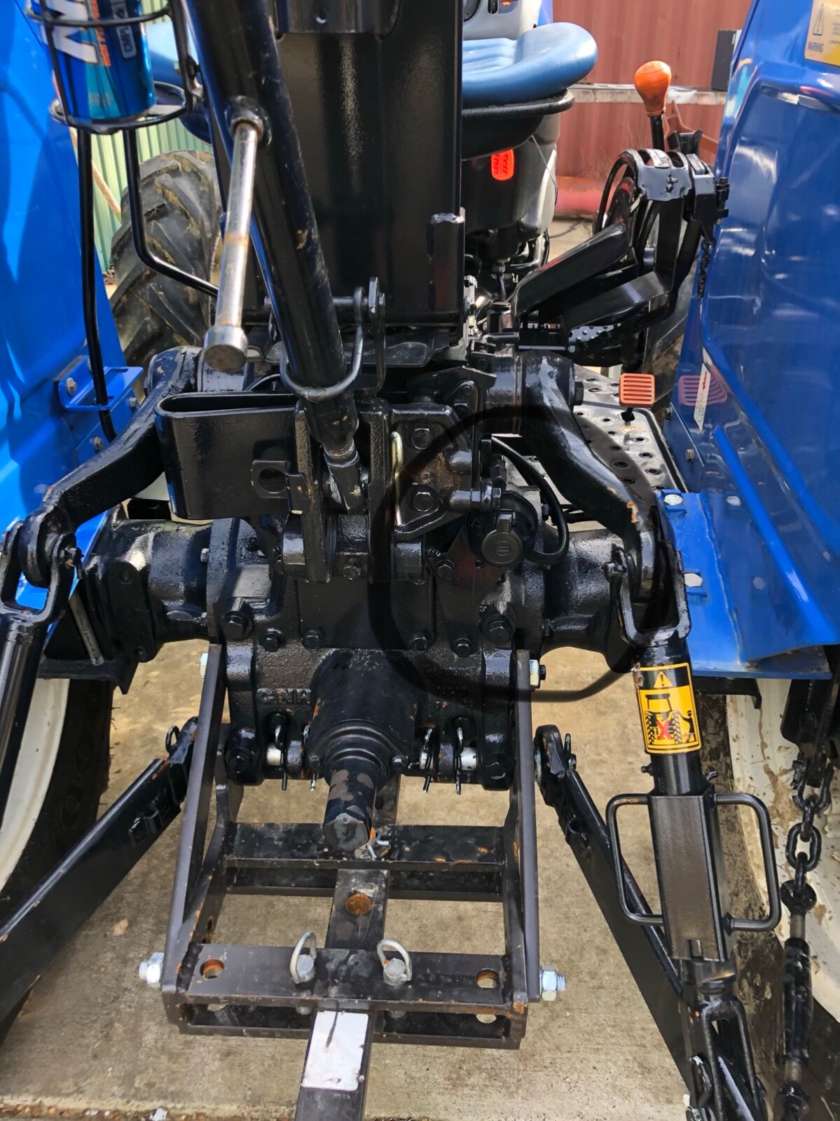 New Holland TT 55 4x4 diesel tractor with 5 hours