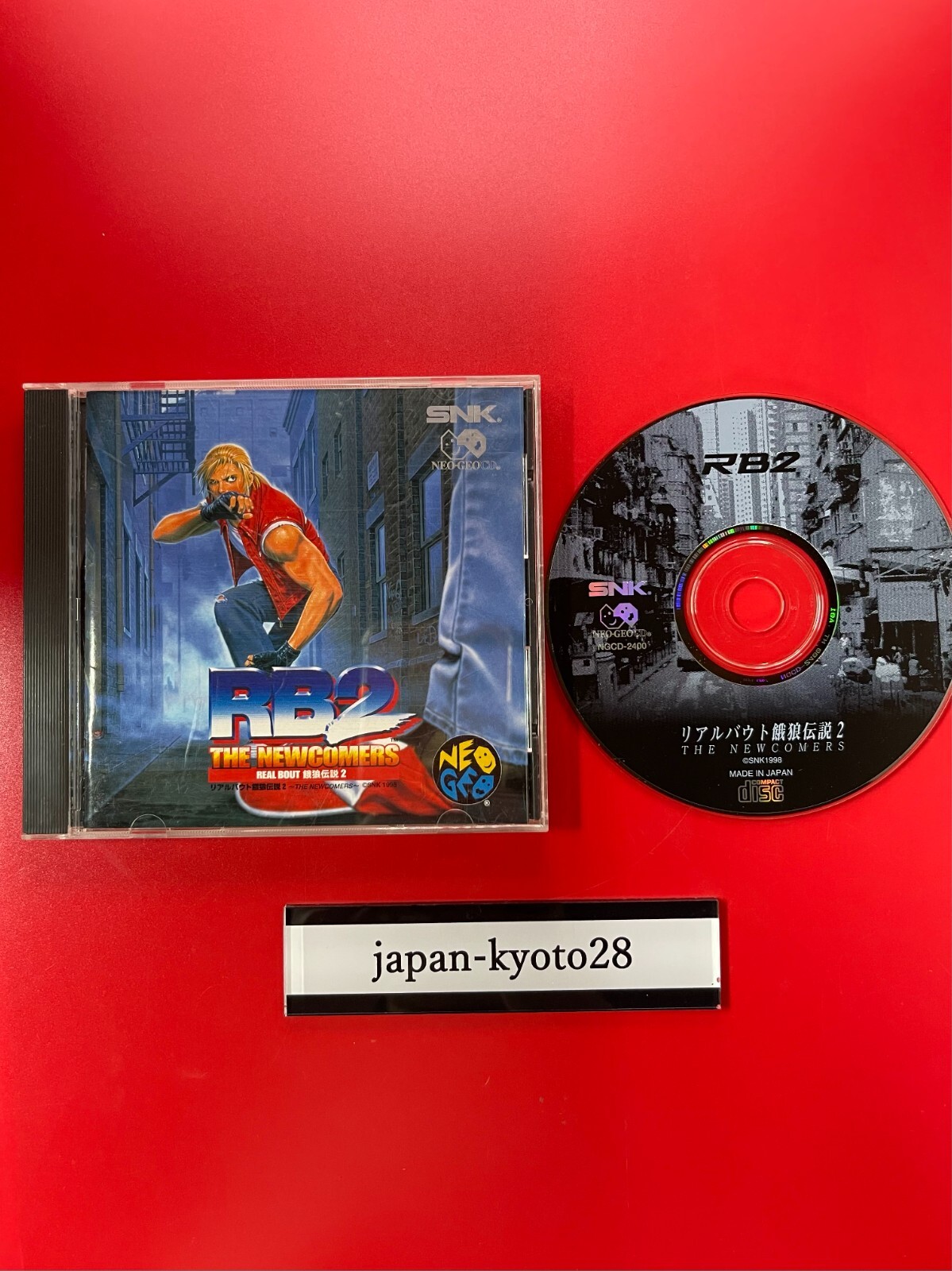 Real Bout Fatal Fury 2 RB2 NCD SNK Neogeo CD From Japan | eBay