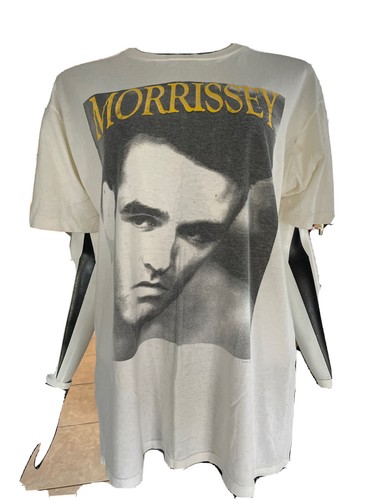 morrissey tシャツ XL Rare Vintage Morrissey Face Promo Full-print 90's T-Shirt