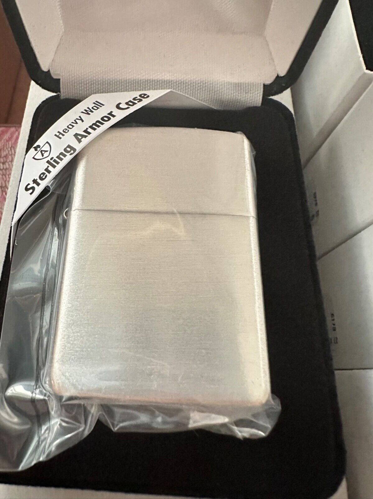 Zippo Armor® Brushed Sterling Silver # 27, Brand New, 2022 Zippo Armor® Brushed Sterling Silver # 27, Brand New, 2022