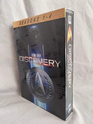 Star Trek Discovery The Complete Series Seasons 1-4 DVD 16-Disc US SELLER