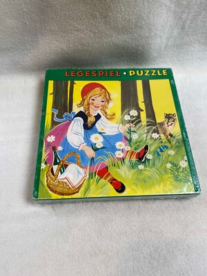 Vintage German Jigsaw Puzzle - 3 Grimms Marchen Fairy Tales - Sealed