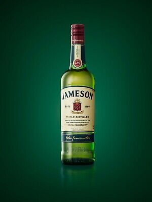 Jameson Irish Whiskey Triple Distilled 40 % Vol. 0,7 Liter Flasche NEU