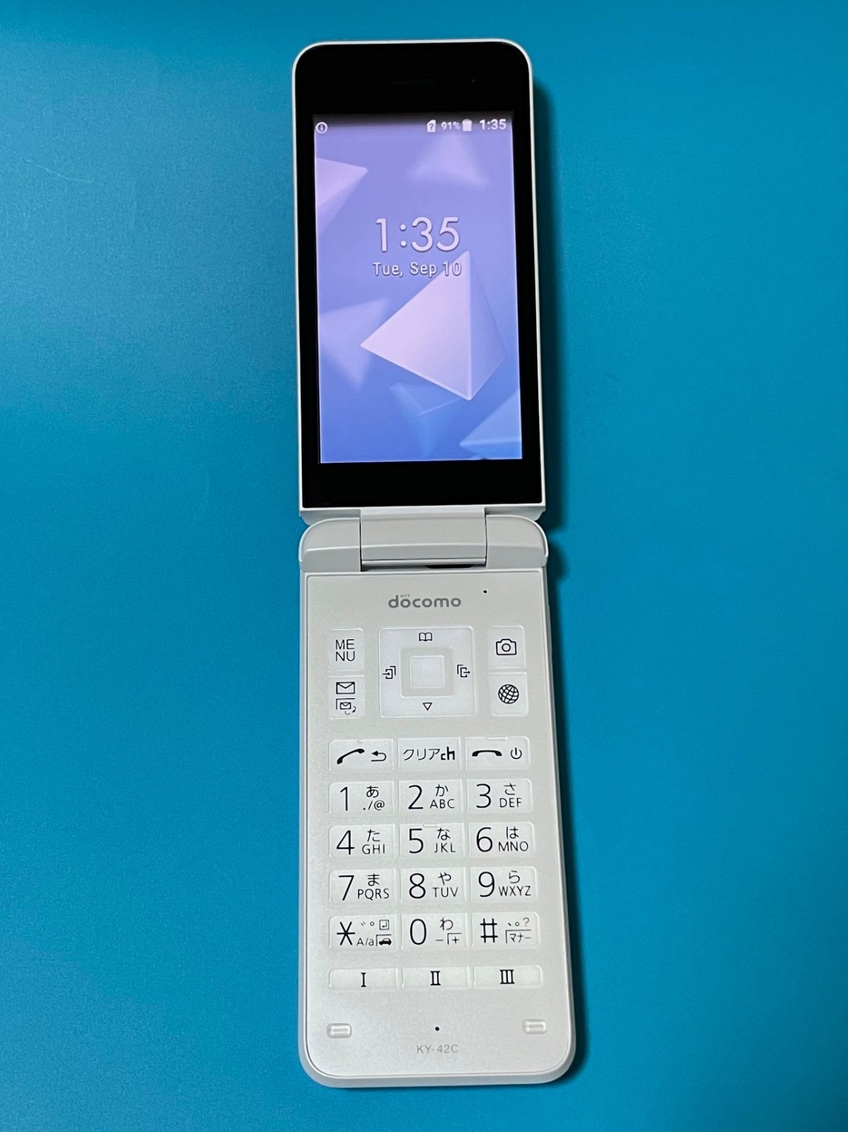 NTT docomo KY-42C 白 ホワイト | DIGNOケータイ KY-42C ホワイト