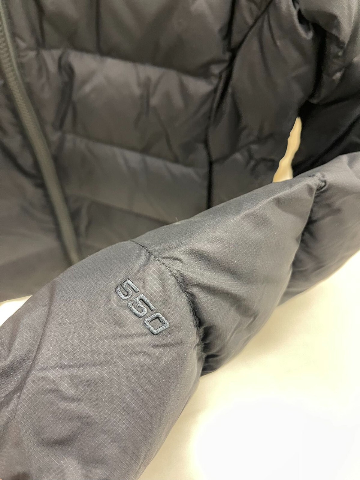 Womens The North Face Minoqua Insulated Puffer Jacket 550-Down TNF Black