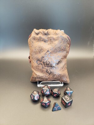 Blizzcon 2016 Exclusive Diablo III 3 Role Playing RPG Dice and Pouch Blizzard