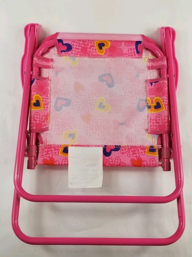 Disney Patio Chair Minnie Mouse Pink Flowers Beach Camp Foldable Happy Helper