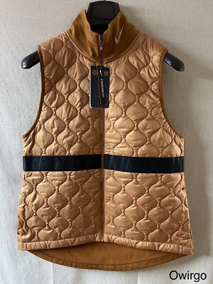 Nike Women s Aero Layer Running Vest Burnt Sienna BV3869-857 NWT