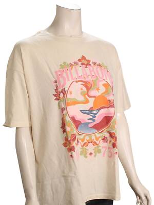 

Женская футболка Billabong Golden Coast — античный белый — новинка